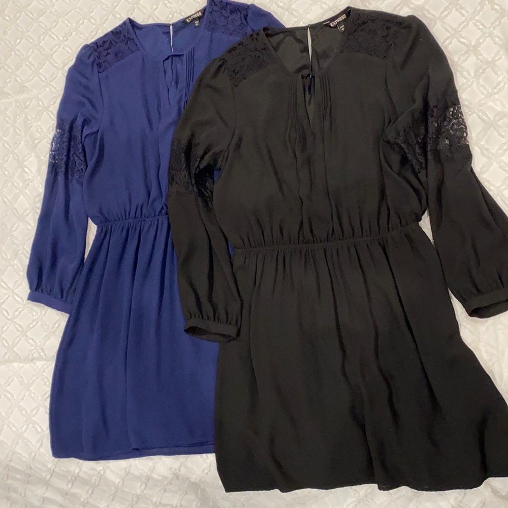 ALL CLOTHING $13* 💙🖤 EXPRESS DRESSES 🖤💙